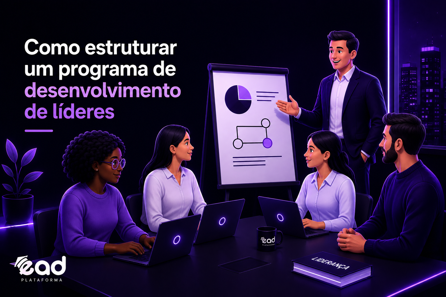 Como estruturar um programa de desenvolvimento de líderes