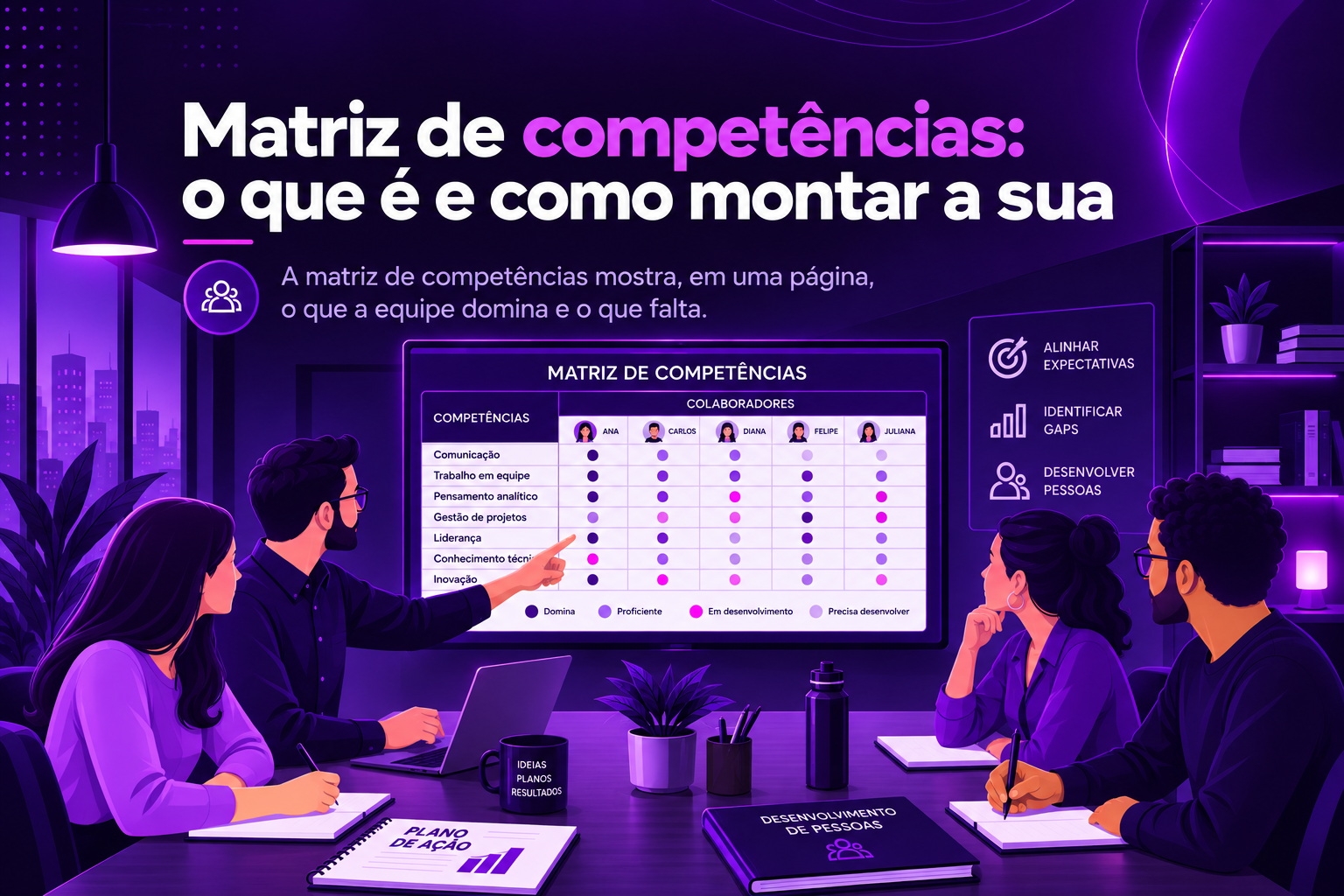 Matriz de competências: o que é e como montar a sua