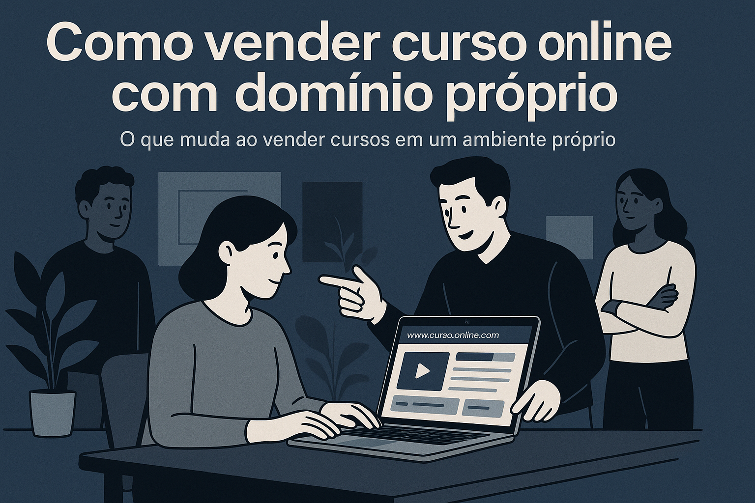 O que muda ao vender cursos em um ambiente pr&oacute;prio
