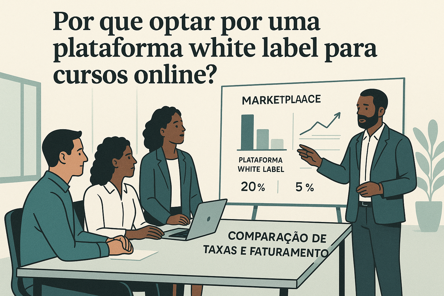 Comparação de Taxas e Faturamento