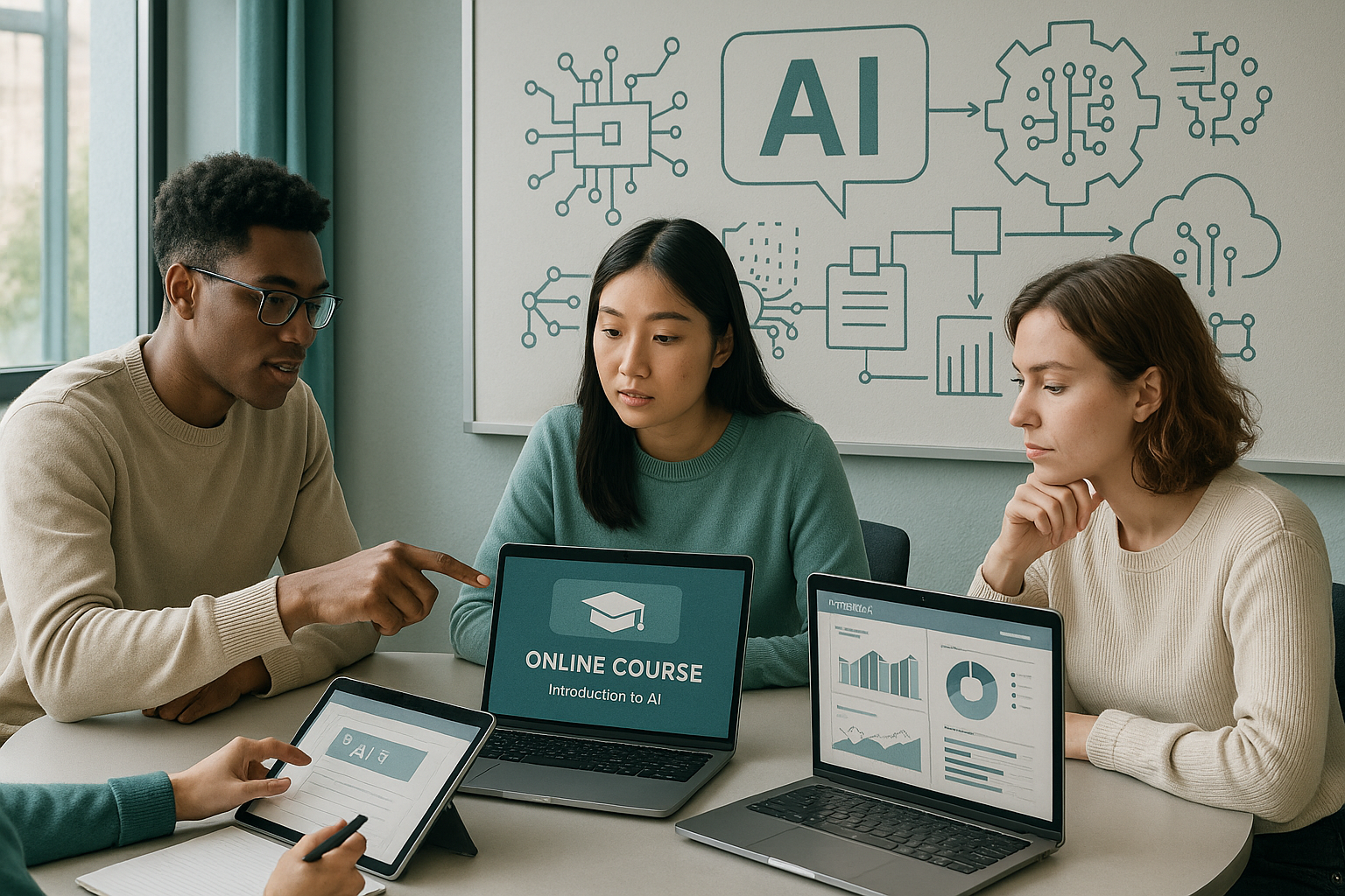 Inteligência Artificial na Educação Online: Aplicações Práticas