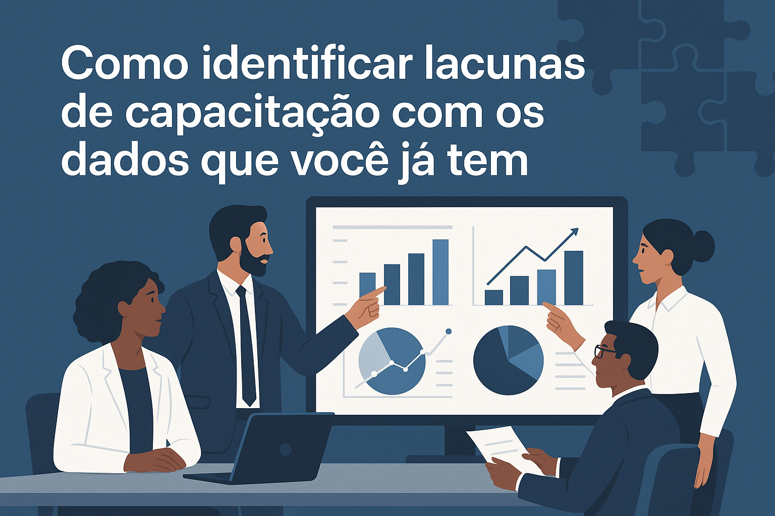 Identificando lacunas de capacitação no ambiente corporativo