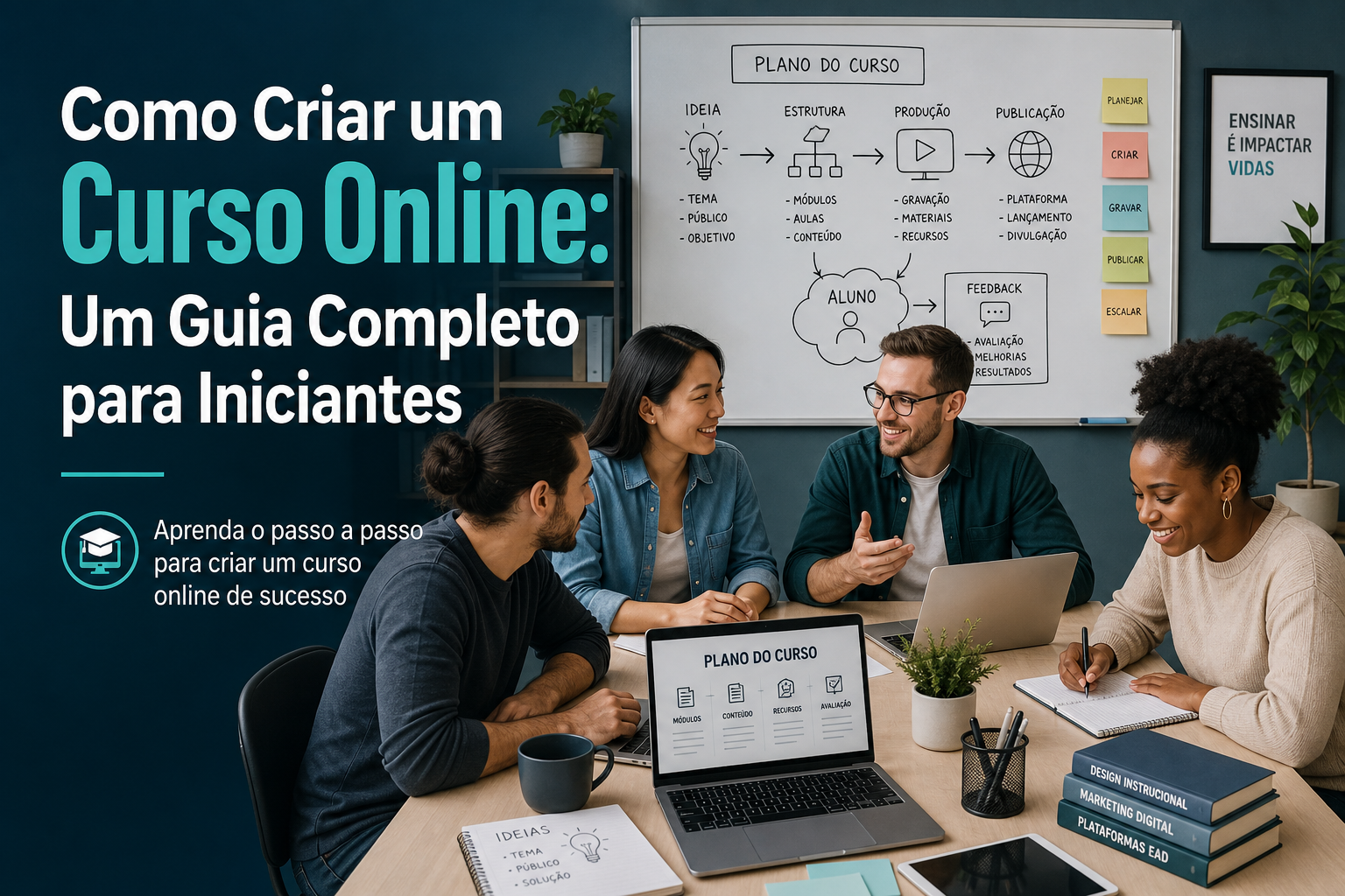Como Criar um Curso Online: Um Guia Completo para Iniciantes