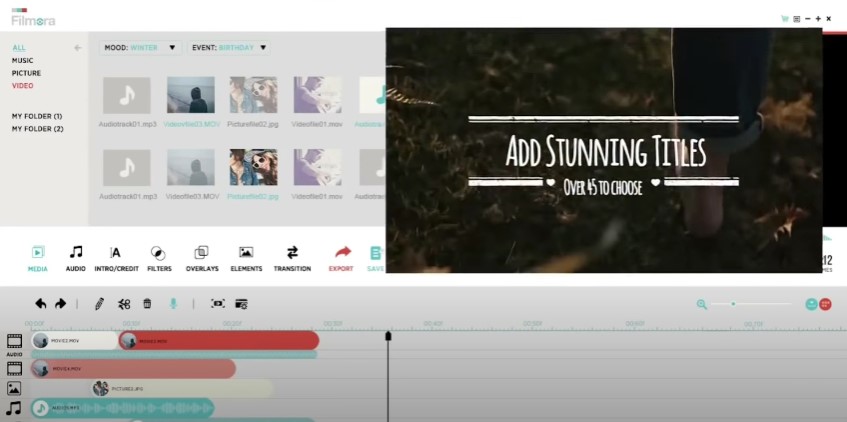 editor de vídeo fácil de usar wondershare filmora