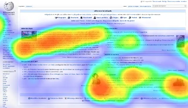 heatmap/mapa de calor