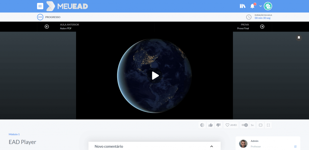 aula online ead player
