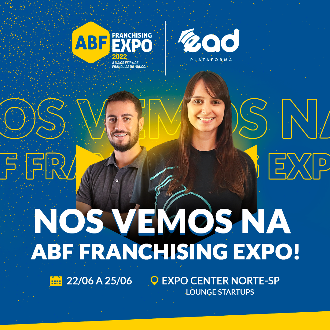 EAD Plataforma na ABF Franchising Expo 2022
