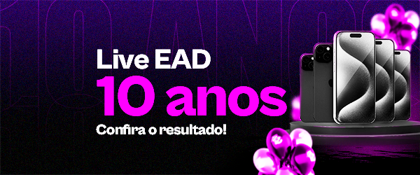 Live de sorteio da EAD Plataforma – Confira o resultado