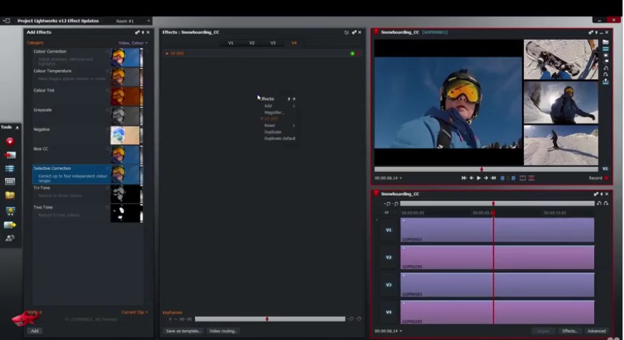 editor de vídeo fácil de usar lightworks