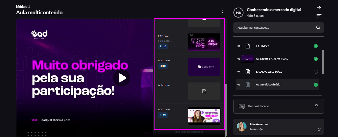 Imagem da documentação