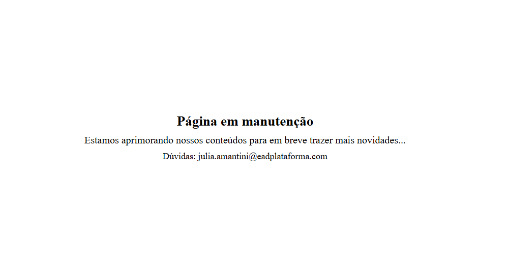 manutencao