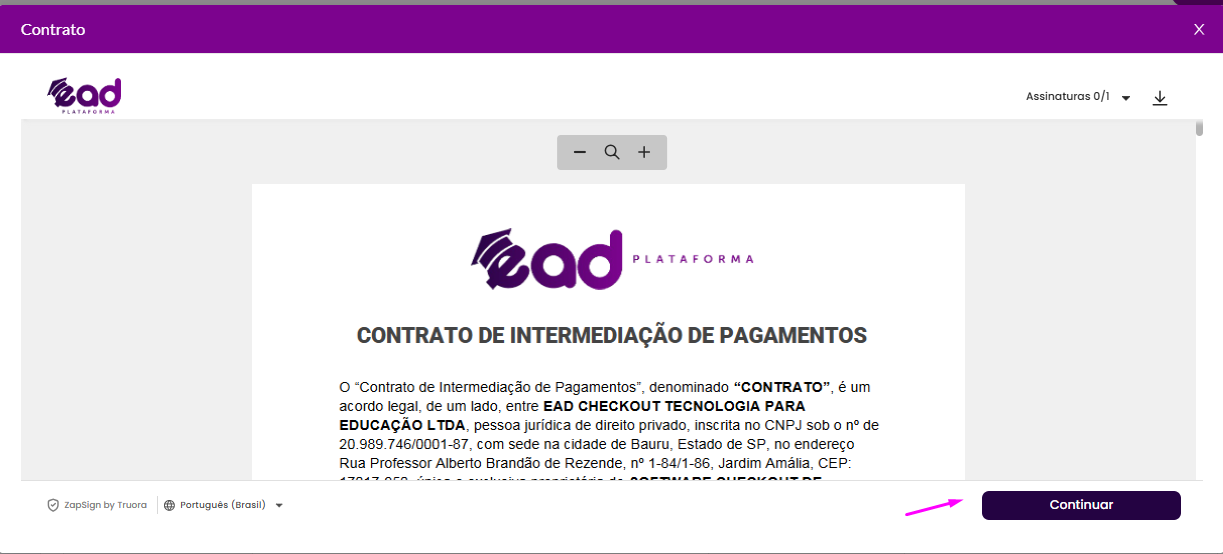 Imagem da documentação